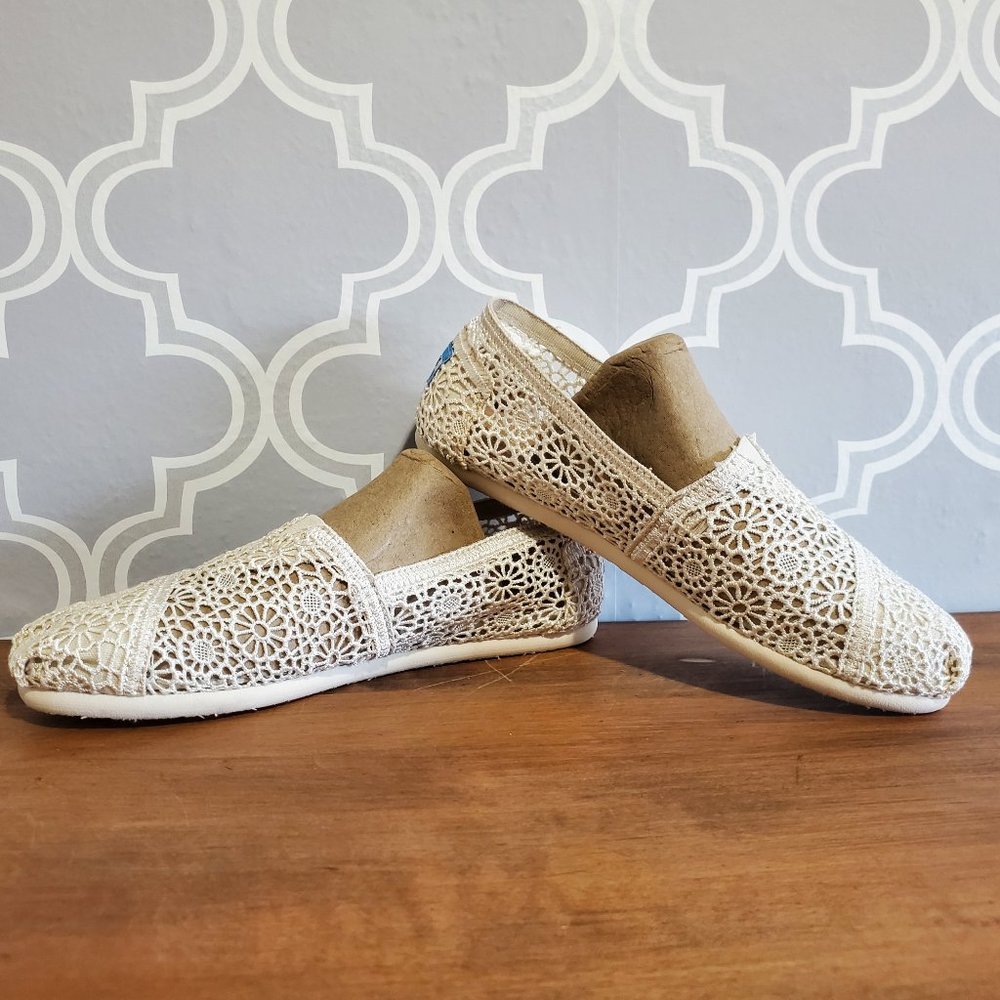 Toms slip on loafers